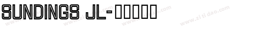 Sundings JL字体转换